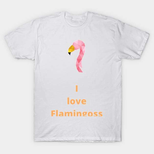 - Flamingos T-Shirt by PsyCave